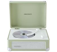 Crosley Cruiser Portable CD Player with Bluetooth, Built-In Stereo Speakers & FM Radio - Rechargeable CD Players for Home, Office & Travel with Headphone Jack, Aux Input - Vintage Suitcase Design