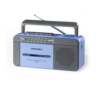 Crosley CT102 Cassette Player Blue/Grey