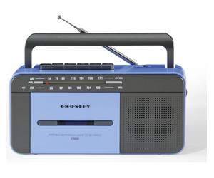 CROSLEY CT102A-BG4 Bluetooth Cassette Player & Recorder - Blue & Grey, Silver/Grey,Blue