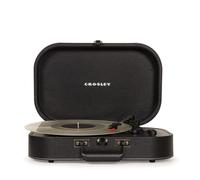 Crosley Discovery Portable Turntable - Bluetooth Record Player, 3-Speed Suitcase Vinyl Player, Home Turntables for Vinyl Records, Built in Stereo Spe