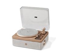 Crosley E100 Vinyl Record Player with Speakers - Natural