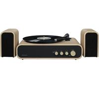CROSLEY Mercury Belt Drive Bluetooth Turntable & Speakers - Natural, Patterned