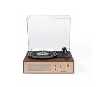 Crosley Miles Vinyl Record Player, 3 Speed Bluetooth Turntable, Walnut