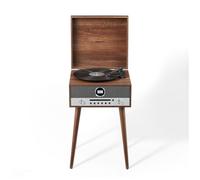 CROSLEY NASH 7-in-1 Belt Drive Bluetooth Music Centre - Walnut, Brown