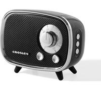 Crosley CR3039A-BK Rondo Retro Portable Rechargeable Bluetooth Speaker Black