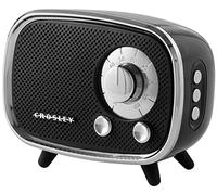 Crosley Rondo Retro Bluetooth Speaker - Portable Bluetooth Speaker wireless, Rechargeable Battery, 3W Home, Outdoor Speaker, 27H Music Playtime, Microphone, Hands Free Calling, USB and Micro SD ports