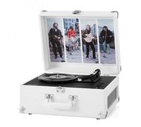 Crosley The Beatles Anthology Turntable - Let it Be - White PVC