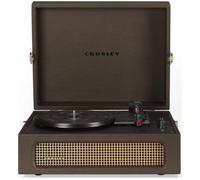 Crosley Voyager Portable Turntable - Bluetooth Record Player, 3-Speed Suitcase Vinyl Player, Home Turntables for Vinyl Records, Built in Stereo Speakers & Bluetooth Receiver, AUX Input, Cocao