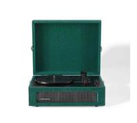 Crosley Voyager Portable Turntable - Bluetooth Record Player, 3-Speed Suitcase Vinyl Player, Home Turntables for Vinyl Records, Built in Stereo Speakers & Bluetooth Receiver, AUX Input, Dark Aegean