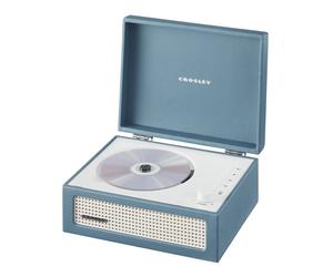 Crosley Voyager CD Player Washed Blue