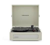 Crosley Voyager Portable Turntable - Bluetooth Record Player, 3-Speed Suitcase Vinyl Player, Home Turntables for Vinyl Records, Built in Stereo Speakers & Bluetooth Receiver, AUX Input, Dune