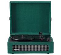 Crosley Voyager Portable Turntable - Bluetooth Record Player, 3-Speed Suitcase Vinyl Player, Home Turntables for Vinyl Records, Built in Stereo Speakers & Bluetooth Receiver, AUX Input, Dark Aegean