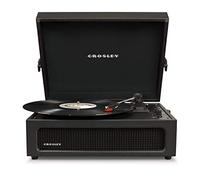 Crosley Voyager Portable Turntable, Bluetooth Record Player, Black