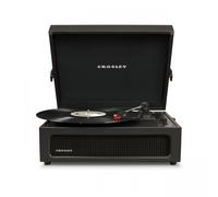 Crosley Voyager Portable Turntable with Bluetooth Out Black