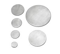 CROSO 604800 Round Diameter 80 mm Material Thickness 4 mm Stainless Steel Polished on One Side V2A