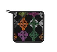 Cross 1 PC Heat-Resistant Pot mat - 7.1-inch Square Insulation mat, Suitable for Cooking, Baking, hot Pot, etc.