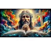 cross 1000 Piece Jigsaw Puzzles for Adults Educational Games Jigsaw Puzzle Home Decors for The Whole for Women, Gifts for Men 38x52cm/1000pcs