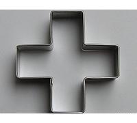Cross 5 cm Cookie Cutter Stainless Steel Swiss Cross Red Cross