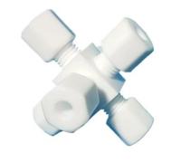 Cross 5 Ways 3 4 6 8 10 12 Mm 1/8" 1/4" 3/8" 1/2" Inch Tube OD Compression Union(6MM Equal_1 PC)