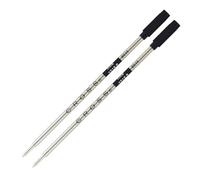 Cross 8514-2 Original Refill for Ballpoint Pen, Fine Point, Suitable for most Cross Ballpoint Pens, 2 Pack, Black