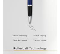 Cross 8521 Original Standard Refill for Rollerball Pens, Fine Point, Suitable for Most Cross Ballpoint Pens, 1 Pack, Blue