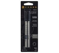 CROSS Selectip Gel Rollerball Refill - Black Medium (Blister of 2) - NEW