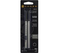 Cross 8523-2 Original Refill for Rollerball Gel Ink Pack of 2, BLACK