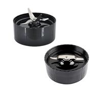 Cross and Flat Shaver Blades Replacement Parts, Compatible for MB1001 Magic Bullet 250W, Blender Blades Mixer Accessories