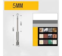 Cross Angle Drilling Tool for Glass, Tile, and Marble, Delivers Fast and Stable Drilling without Border Breakage, Suitable for Power Tools with 10mm+ Clamps (5mm)