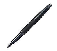 Cross ATX Brushed Black Ballpoint Pen with Black Polished PVD Appointments