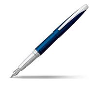 CROSS ATX Medium Nib Fountain Pen - Translucent Blue