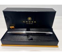 Cross ATX Pure Chrome Silver Trim Ballpoint Pen - With Luxury Gift Box