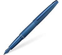 Cross ATX Sandblasted Dark Blue Fine Nib Fountain Pen with Click off Lid