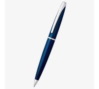 Cross ATX Translucent Blue Lacquer Ballpoint Pen AT882-37