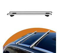 Cross Auto Accessories-Car Roof Rack Compatible With Volvo XC90 MK2 2015-2023; Aluminium Lockable Roof Bars For Cars With Flush Roof Rails 2 Pcs Grey
