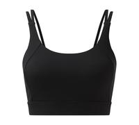 Cross Back Medium Impact Sports Bra TriDri Black 4XL