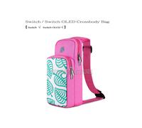 (Cross Bag 1) For Nintendo Switch OLED Accessories Carrying Case Switcholed Hard Shell Game Card Box Nintendo Switch Animal Crossing Theme
