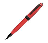 Cross Bailey Ballpoint Pen Twist Mechanism Black Ink Medium Line Width Includes Premium Gift Box Matte Red Varnish Pack of 1