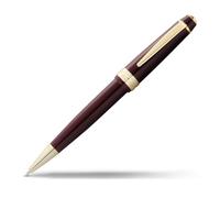 CROSS Bailey Light ballpoint pen (line width F, ink colour: black, includes gift box) red with gold fittings