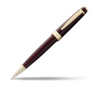 CROSS Bailey Light ballpoint pen (line width F, ink colour: black, includes gift box) red with gold fittings