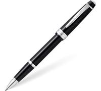Cross Rollerball Pen Bailey Light Glossy Black Resin – Refillable Medium Gel Ink, Premium Gift Box