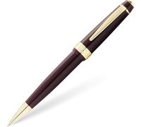 Cross Bailey Light Polished Burgundy Resin Fine Ballpoint Pen with Gold Trim