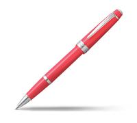 Cross Bailey Light Polished Coral Resin Rollerball Pen INCL. Premium Gift Box - Refillable Medium Gel Ink Rollerball, Glossy Coral