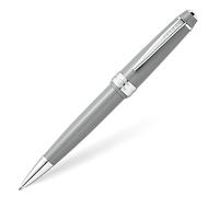 CROSS Bailey Light Polished Grey Resin Ballpoint Pen INCL. Premium Gift Box - Refillable Medium Ball Pen, Glossy Gray