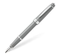 CROSS Bailey Light Polished Grey Resin Fountain Pen INCL. Premium Gift Box - Extra Fine Nib