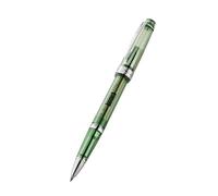 Cross Bailey Light Translucent Ballpoint Pen Refill 8562-1 Black Line Width M - Medium, Indelible, Cap Model, Premium Gift Packaging, Translucent Green/Chrome