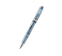 Cross Bailey Light Translucent Ballpoint Pen Refill 8562-1 Black, Line Width M - Medium, Indelible, Cap Model, Premium Gift Packaging, Translucent Navy Blue/Chrome