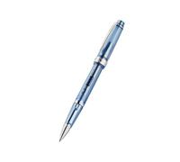 Cross Bailey Light Translucent Premium Rollerball Pen 8015 (Navy Blue) | Black Ink Pen with F-Fine Line Width, Rollerball Pen with Chrome Detail for Journaling, Daily Writing, Luxury Gift Packaging