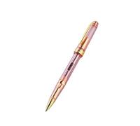 Cross Bailey Light Translucent Premium Rollerball Pen 8015 (Pink Sapphire) | Black Ink Pen with F-Fine Line Width, Rollerball Pen with Chrome Detail for Journaling, Daily Writing, Luxury Gift Packaging