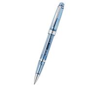 Cross Bailey Light Translucent Rollerball Pen 8015 Black Line Width F Fine Premium Gift Packaging Translucent Navy Blue/Chrome